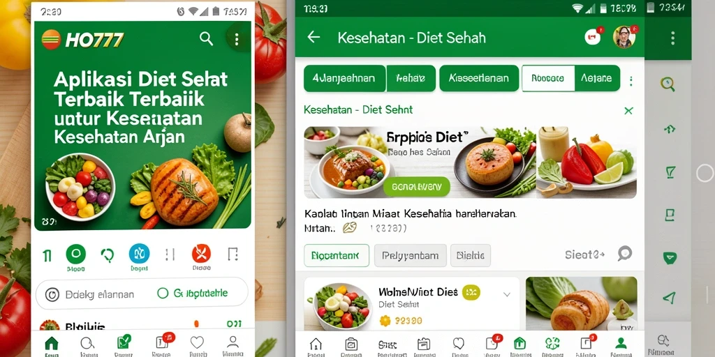 Antarmuka pengguna HO777 yang menarik dan fungsional.